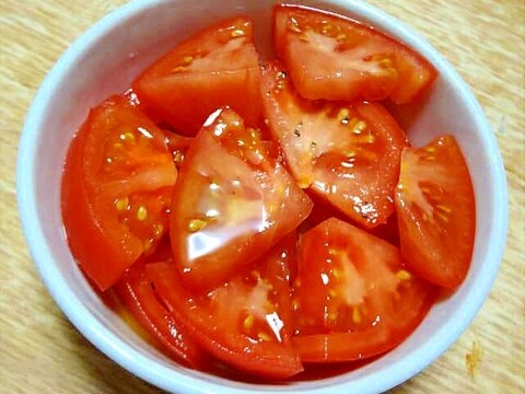 シンプルでさっぱり味☆トマトのマリネ